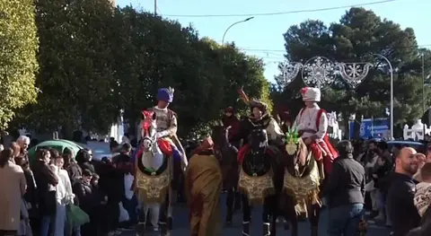 Cabalgata de Reyes 2026 en Huelva.