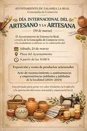 Muestra artesana Zalamea La Real.