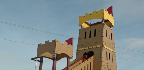 Parque situado en la V&iacute;a Verde.