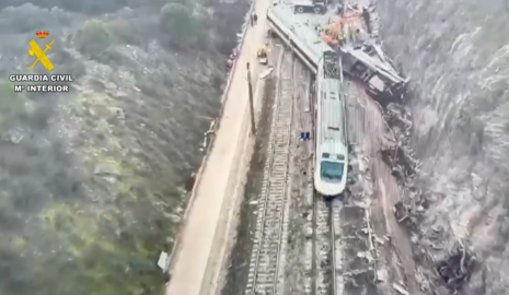 Im&aacute;genes a&eacute;reas de la Guardia Civil.