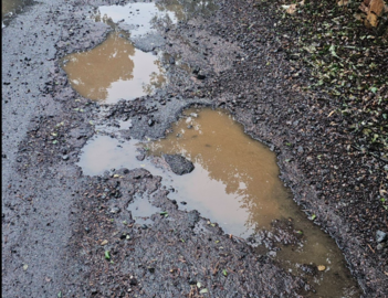 Carretera en Cumbres de San Bartolom&eacute;.
