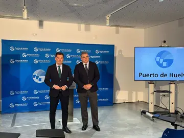 Presidente y Director Puerto de Huelva