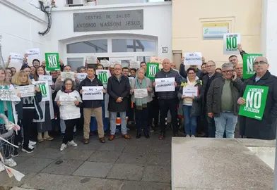 Concentraci&oacute;n por la agresi&oacute;n sufrida en Ayamonte