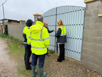 Desalojo en Peguerillas.