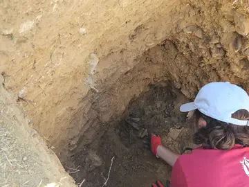 Fosa com&uacute;n en Aracena.