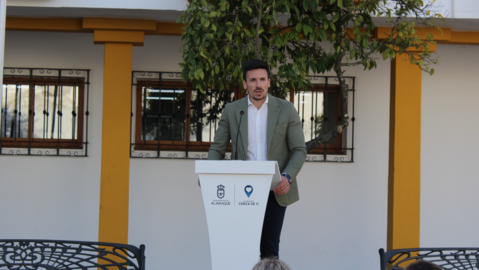 Adri&aacute;n Cano, alcalde de Aljaraque.