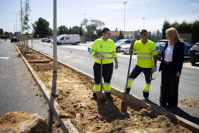 El Ayuntamiento de Huelva impulsa la renaturalizaci&oacute;n de la avenida Ana Mar&iacute;a Jerez Cano con un nuevo corredor verde