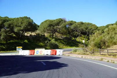 Corte de tr&aacute;fico entre Punta Umbr&iacute;a y El Portil.