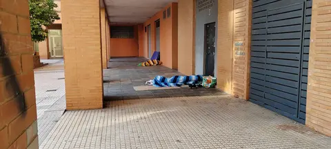 Personas sin hogar en Zafra