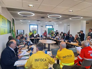 Reuni&oacute;n del comit&eacute; asesor del Plan Romero.