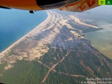 Incendio en Do&ntilde;ana.