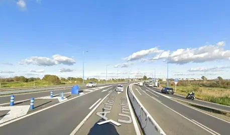 Lugar del accidente.