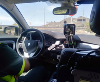 Cazado a 214 km/h en la A-49 a su paso por Huelva