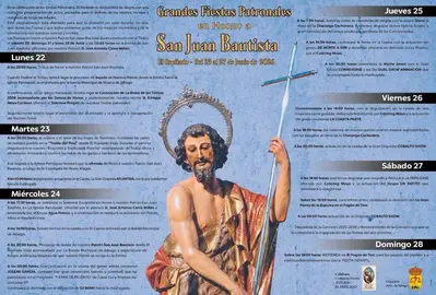 Programaci&oacute;n del as fiestas de El Repilado.