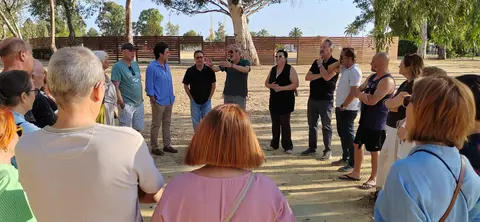 Reuni&oacute;n del PSOE con vecinos de Zafra 