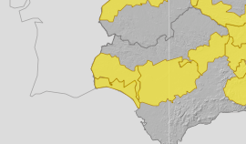 Aviso amarillo por altas temperaturas