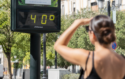 Ola de calor.
