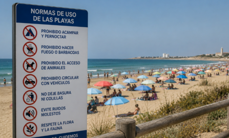 Normas en la playa