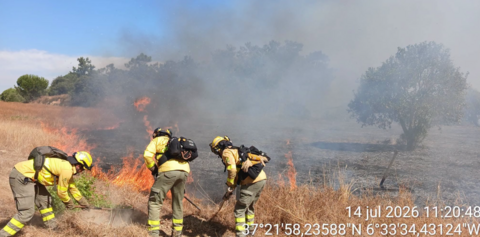 Incendio en La Palma.