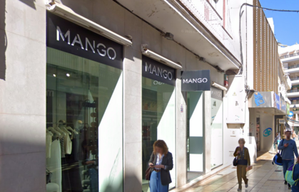 Tienda Mango.