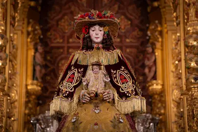 Virgen de Pastora. Foto: Hdad. Matriz Almonte
