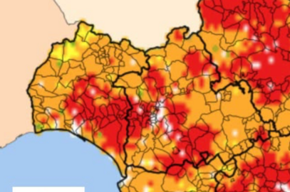 &Iacute;ndice de riesgo de incendios.