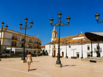 Calor en un municipio onubense.