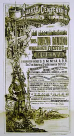 Cartel antiguo de Colombinas