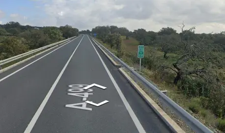 Zona del accidente