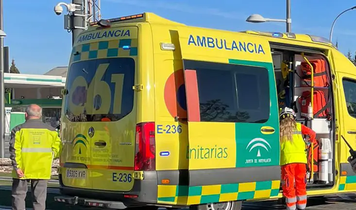 Ambulancia en operaciones