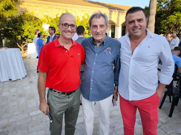 Manolo Salas, Alfredo Buendía y Manolo Contreras