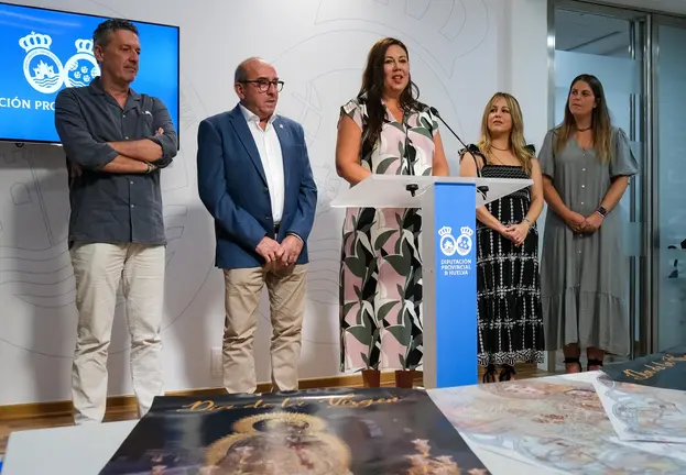 Presentación de la fiestas en honor a la Virgen del Valle Coronado / Fotografía: Diputación Provincial de Huelva.