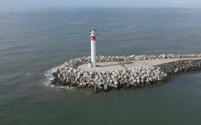 Dique Juan Carlos I / Fotografía: Autoridad Portuaria de Huelva.