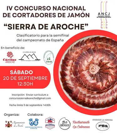 Concurso Cortadores Jamón / Fotografía: Ayuntamiento de Aroche