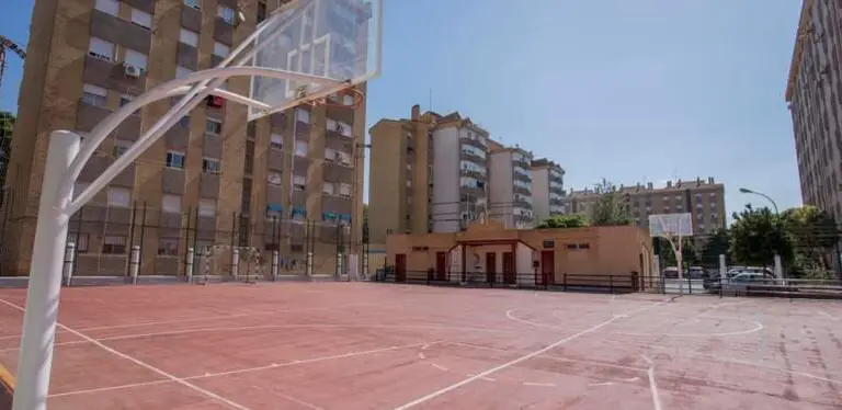 Pista deportiva de San Sebastián.