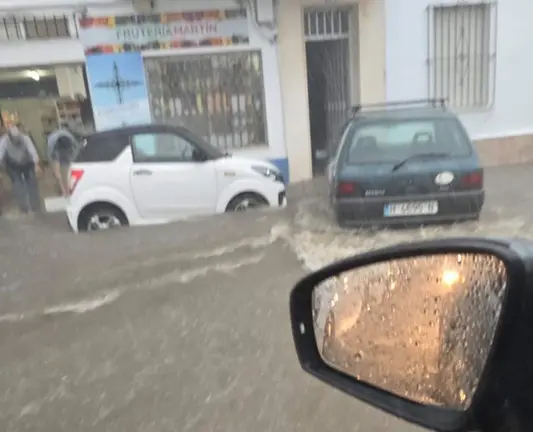 Imágenes de Ayamonte de esta mañana.