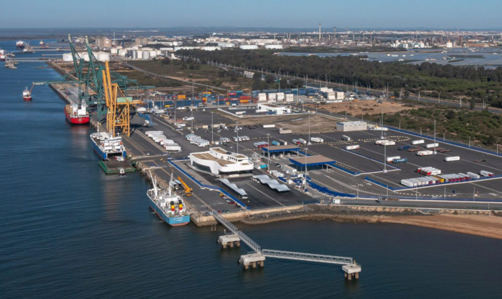 Puerto de Huelva.