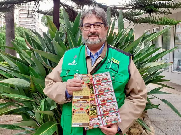 El vendedor Sebastián Martín.