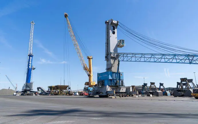 El Puerto de Huelva.