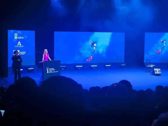 Gala inaugural del Festival de Cine de Huelva.