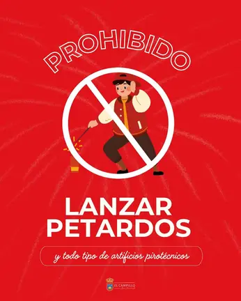 Cartel lanzado por el Ayuntamiento de El Campillo.
