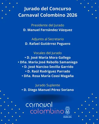 Jurado del Carnaval Colombino.