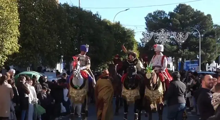Cabalgata de Reyes 2026 en Huelva.