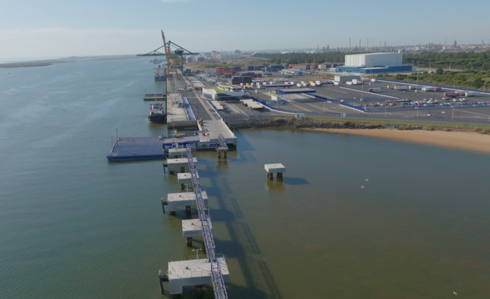 Foto aerea Muelle Sur APH