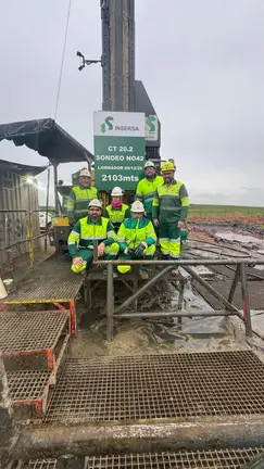 Equipo de sondeo de Insersa