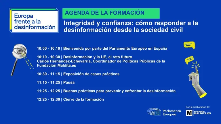 Programa de desinformaci&oacute;n online