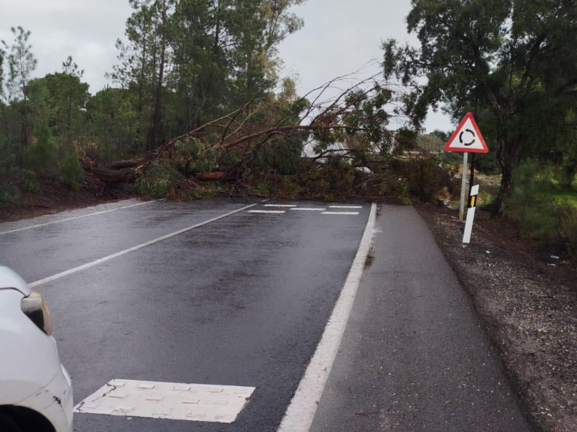Estas son las carreteras afectadas en Huelva tras el paso de las borrascas Joseph y Kristin