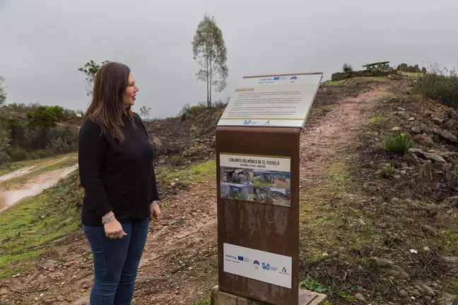 Visita d&oacute;lmenes de Zalamea.