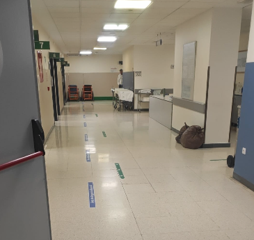 Consultas vac&iacute;as por la huelga.