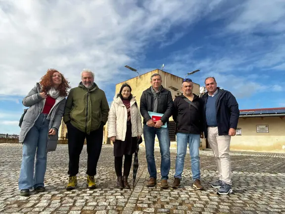 Plataforma para recuperar la v&iacute;a verde entre Gibrale&oacute;n y Ayamonte.
